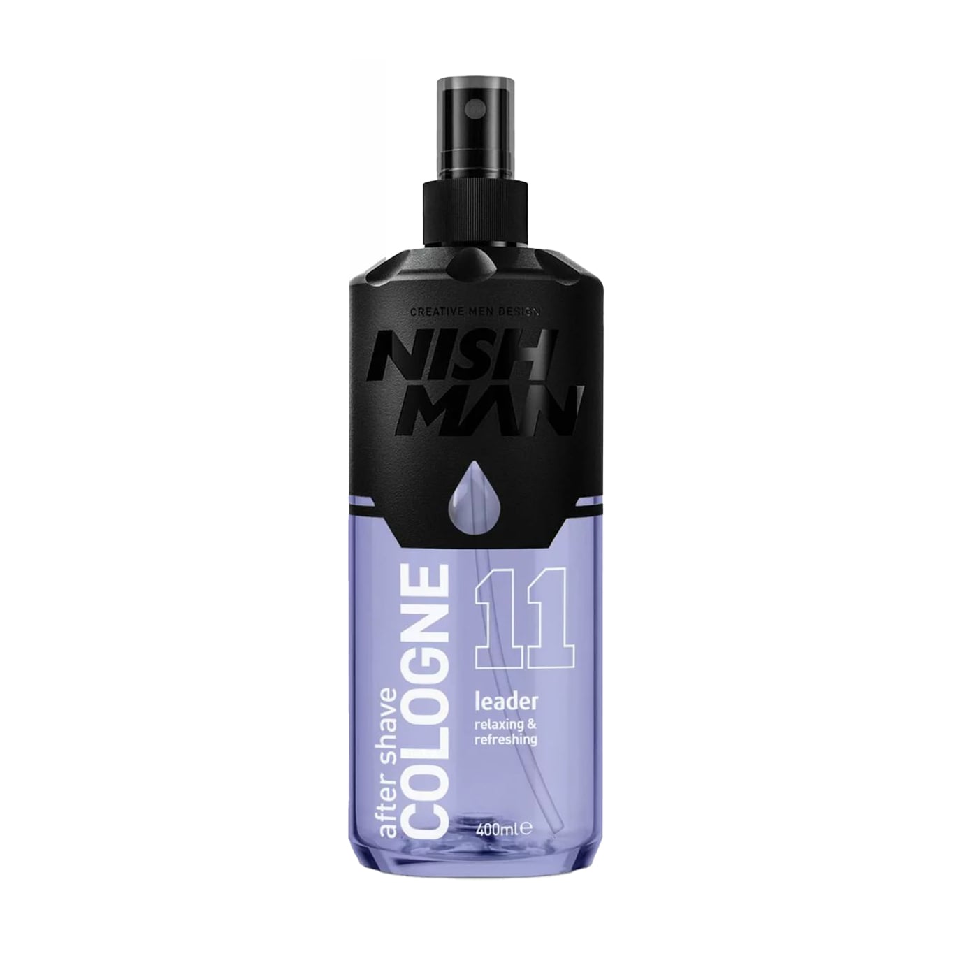 Парфумований одеколон після гоління Nishman 11 Leader After Shave Cologne чоловічий, 400 мл
